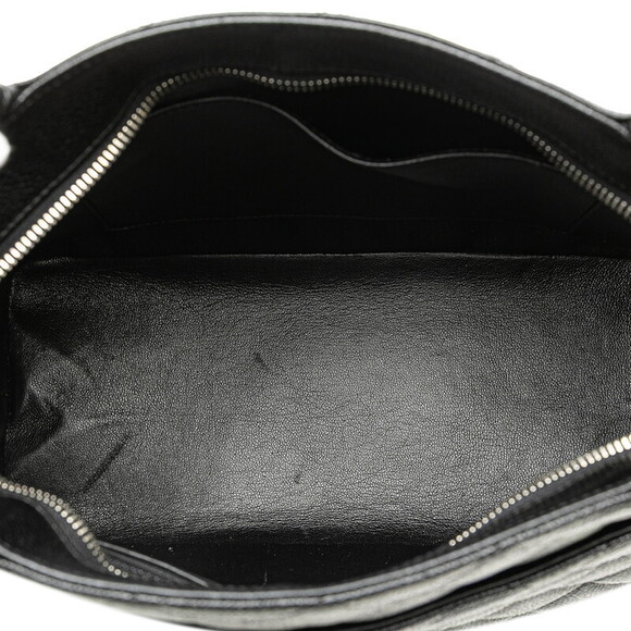 Chanel Coco Mark Matelasse Reissue Tote Bag Black Caviar Skin - Picture 6 of 11